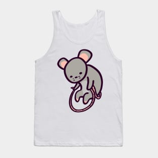 Cute Rat Tail Jump Rope Tank Top